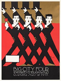 [CHICAGO / ART DECO DESIGN]. Group of 5 posters. 